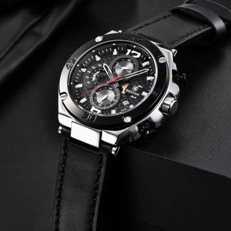 Multifunction Sports Chronograph Watch - Style and Precision Guaranteed
