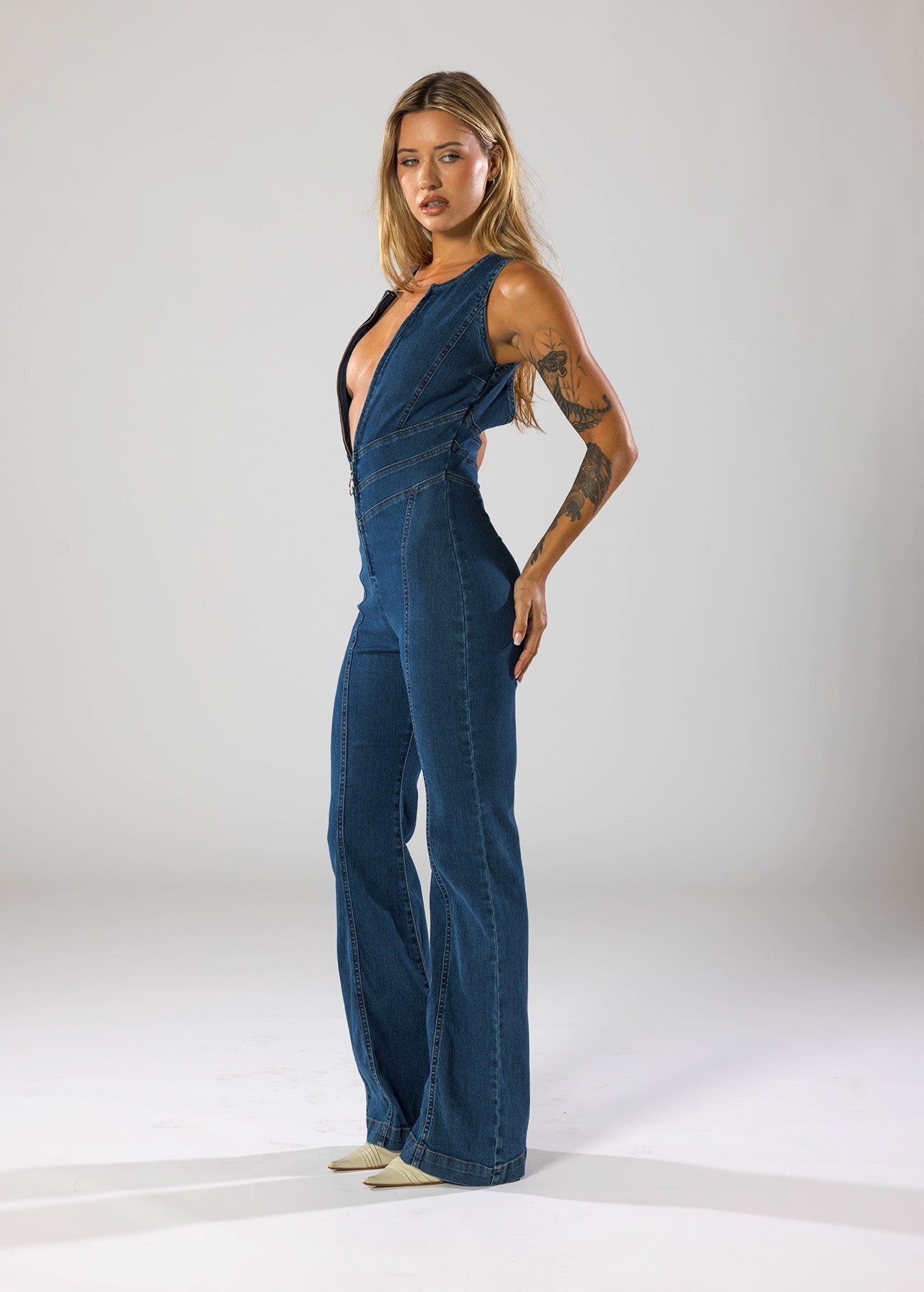 Stylish Stellar Denim Overall for a Trendy Look