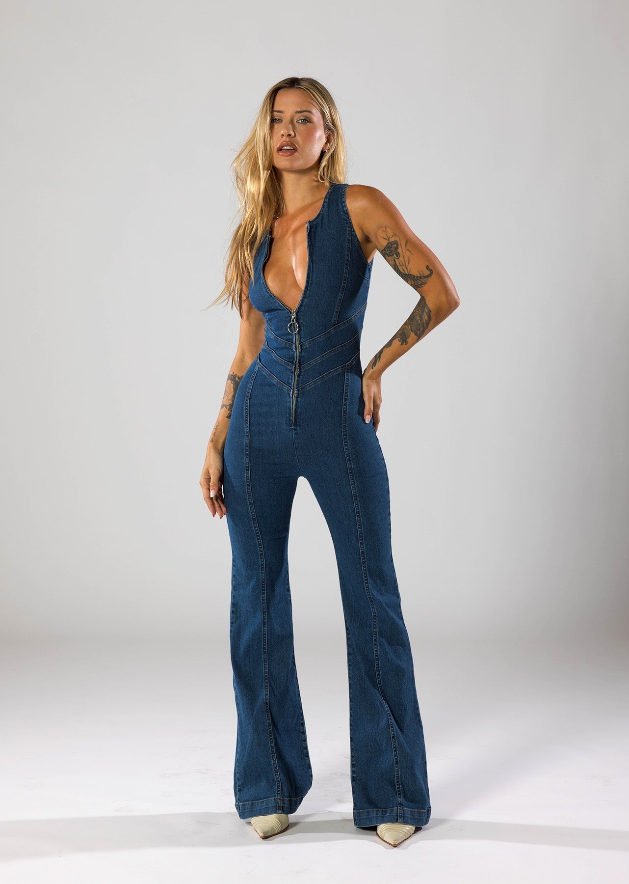 Stylish Stellar Denim Overall for a Trendy Look