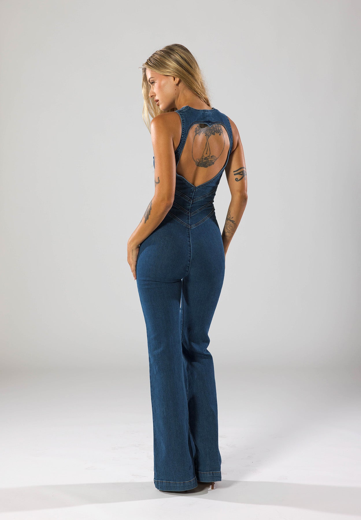 Stylish Stellar Denim Overall for a Trendy Look