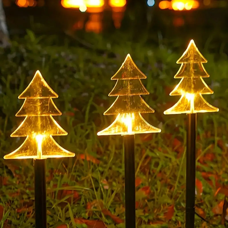 SnowGlow - Solar-Powered Path Light for Festive Outdoor Atmosphere