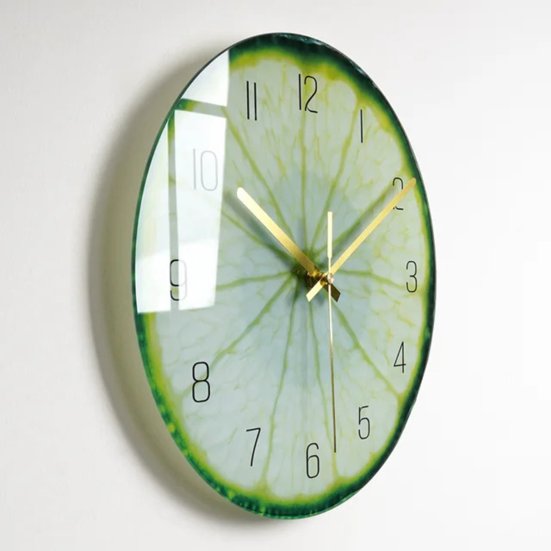 Stylish Large Modern Wall Clock – Elegant Decorative Clock for Kitchen and Living Room