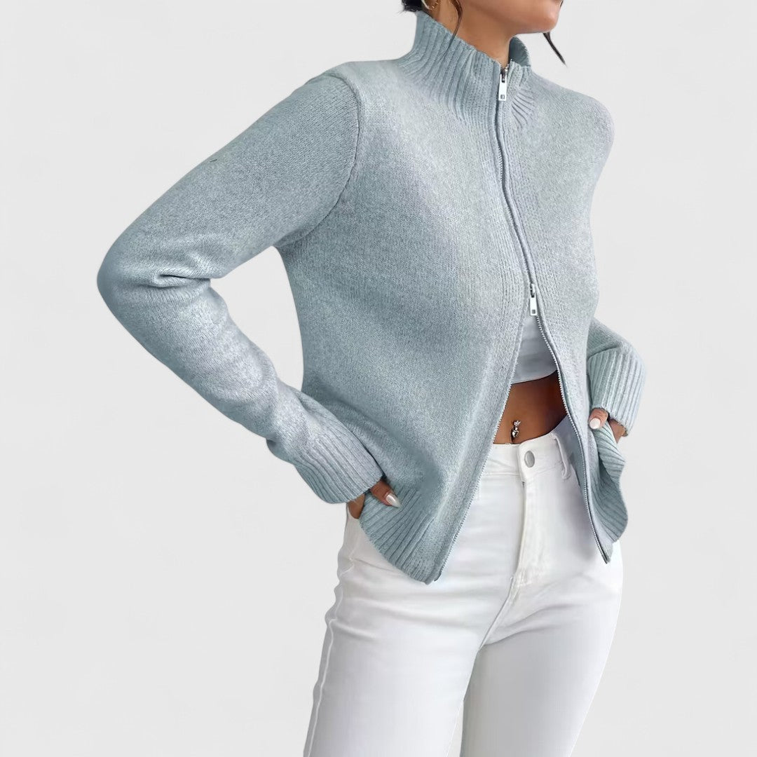 Lima - Reversible Cashmere Cardigan for an Elegant and Comfortable Style