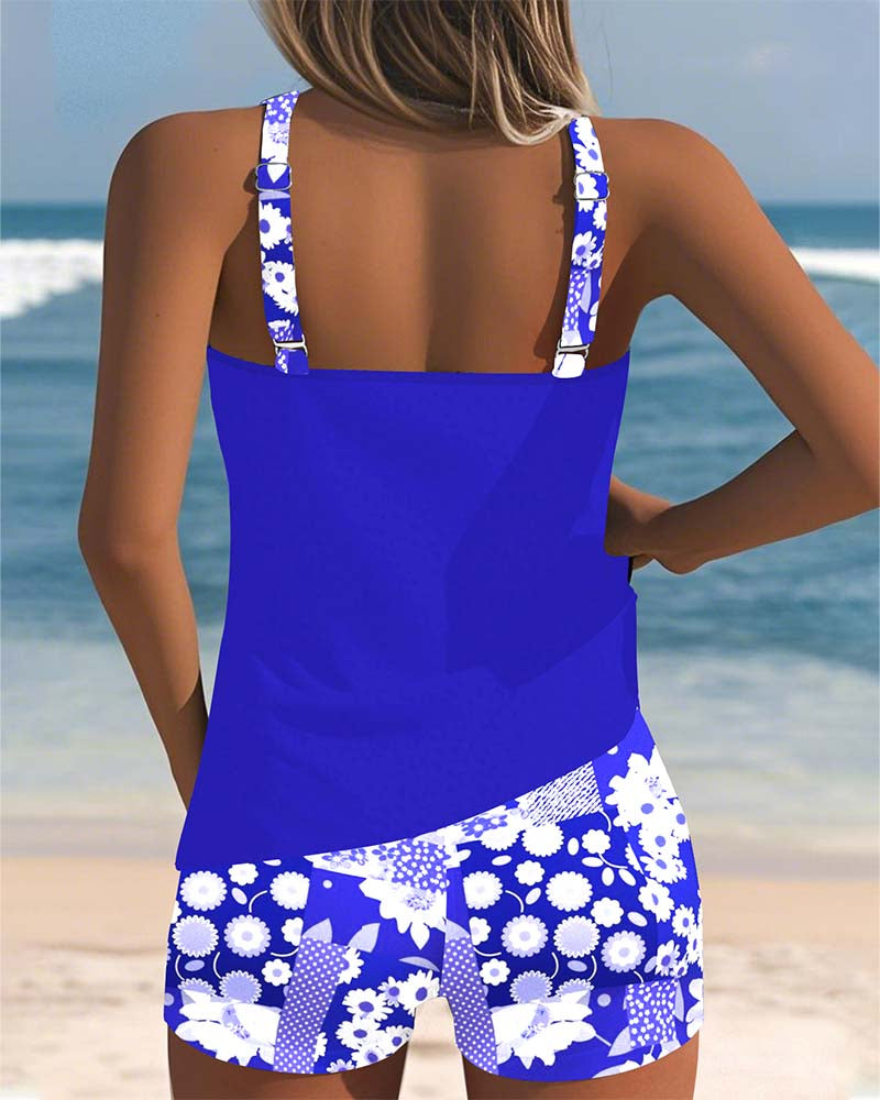 Swimsuit With Shorts | Comfortable Two Piece Beachwear