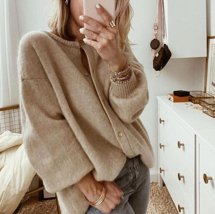 Women's Ultra-Soft Cozy Oversized Cardigan