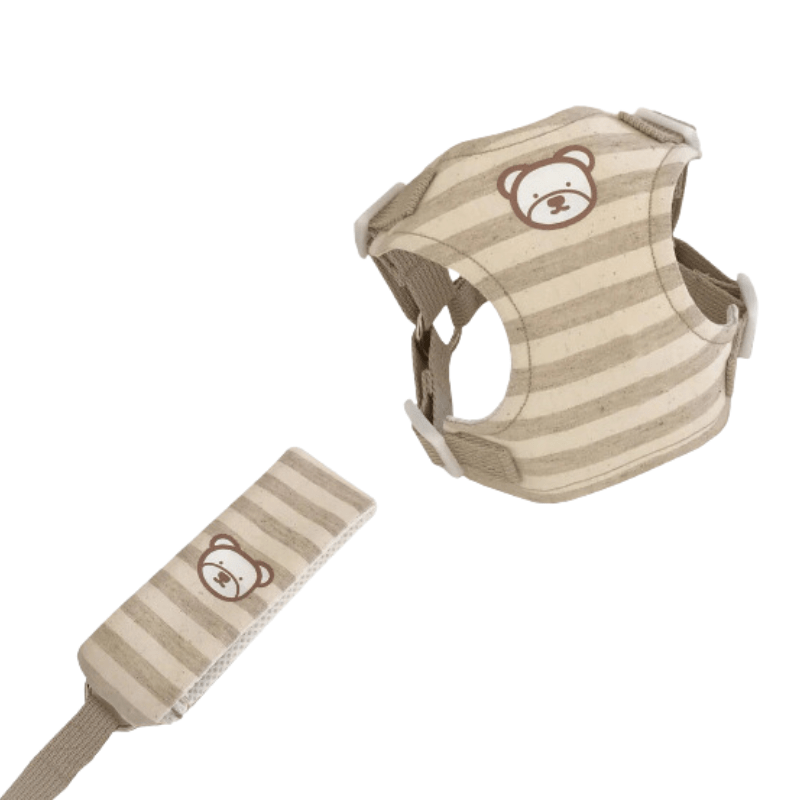 Elegant and Comfortable Puppy Harness & Leash