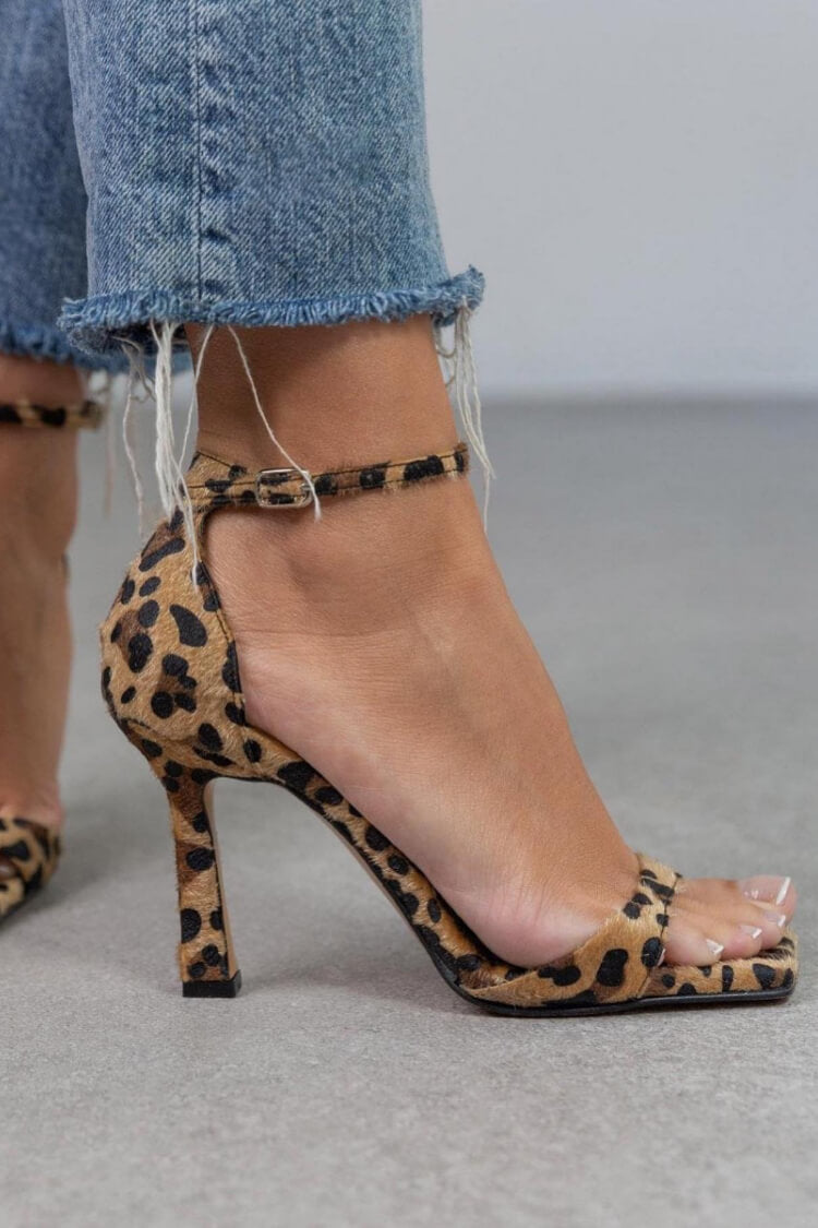 Leopard Print Heels - Chic Animal-Print Pumps