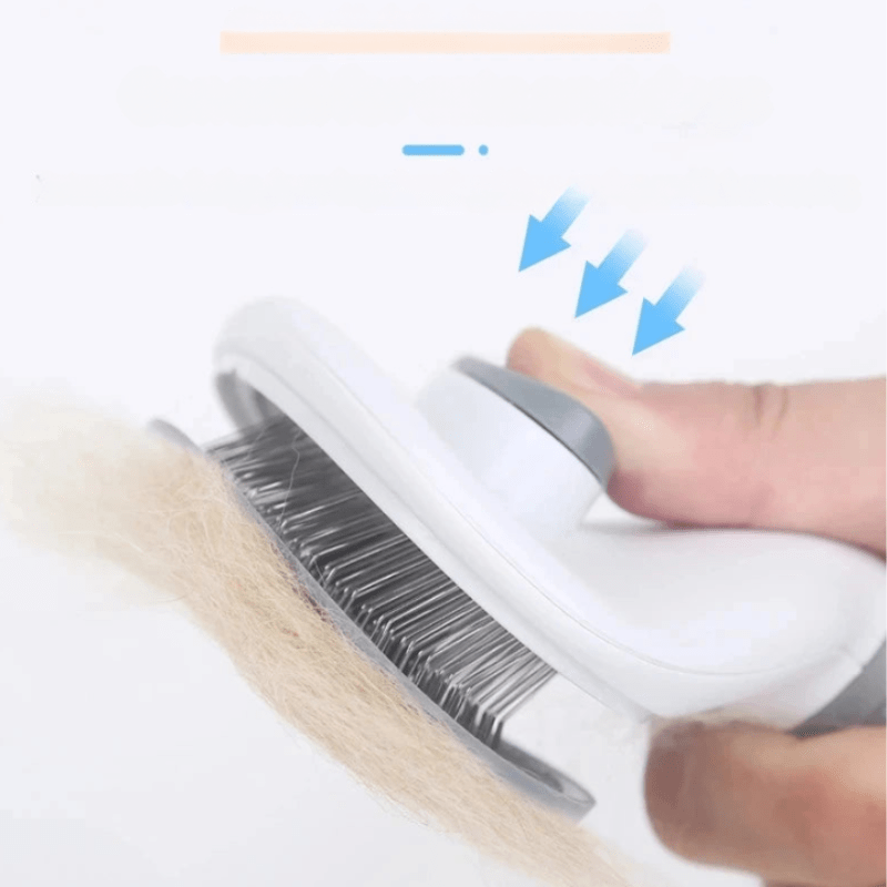 Professional Stainless Steel Pet Hairbrush and Comb for Thoroughly Groomed Coat