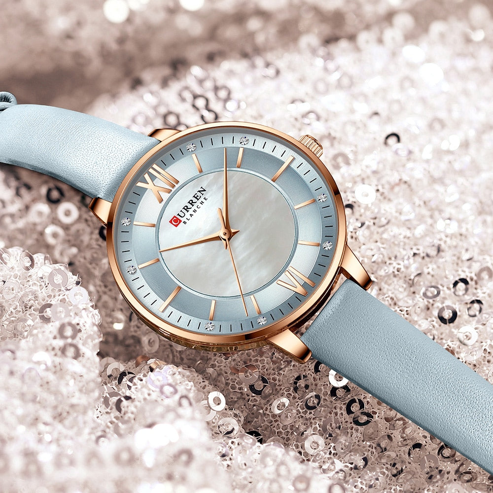 Ladies' Elegant Quartz Watch - Stylish and Sophisticated Timepiece