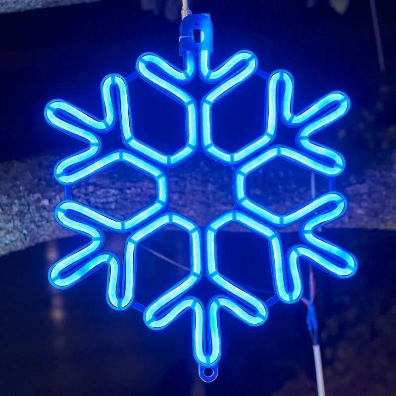 SnowGlow – Frozen Snowflake LED Lights for Winter Elegance