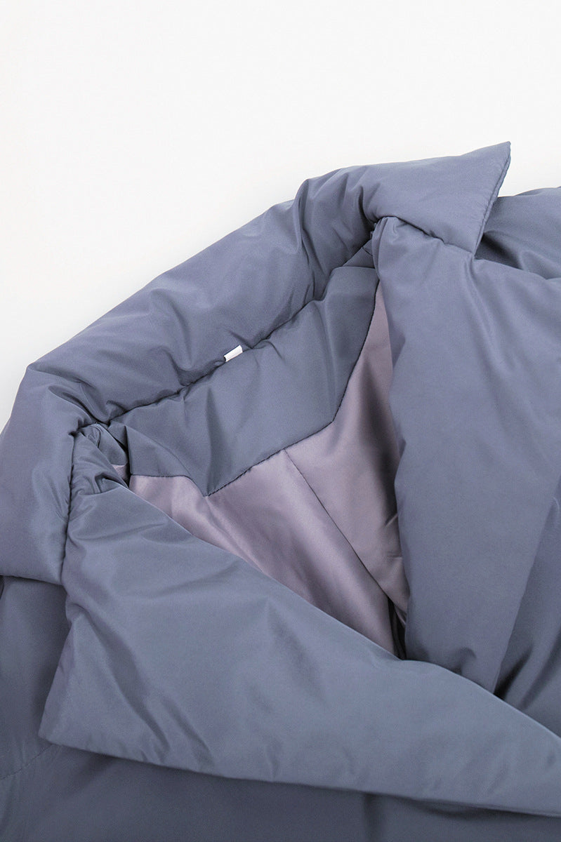 Winter cardigan dress with a slim fit and belt