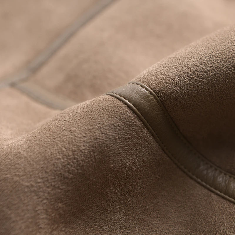 Nova Suede Winter Coat | Luxury & Warm Design for Elegant Winters
