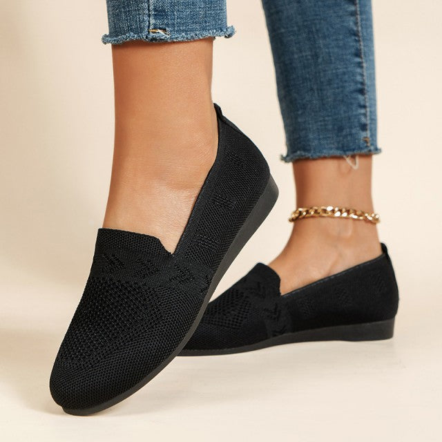 Lightweight and airy slip-on sneakers for women