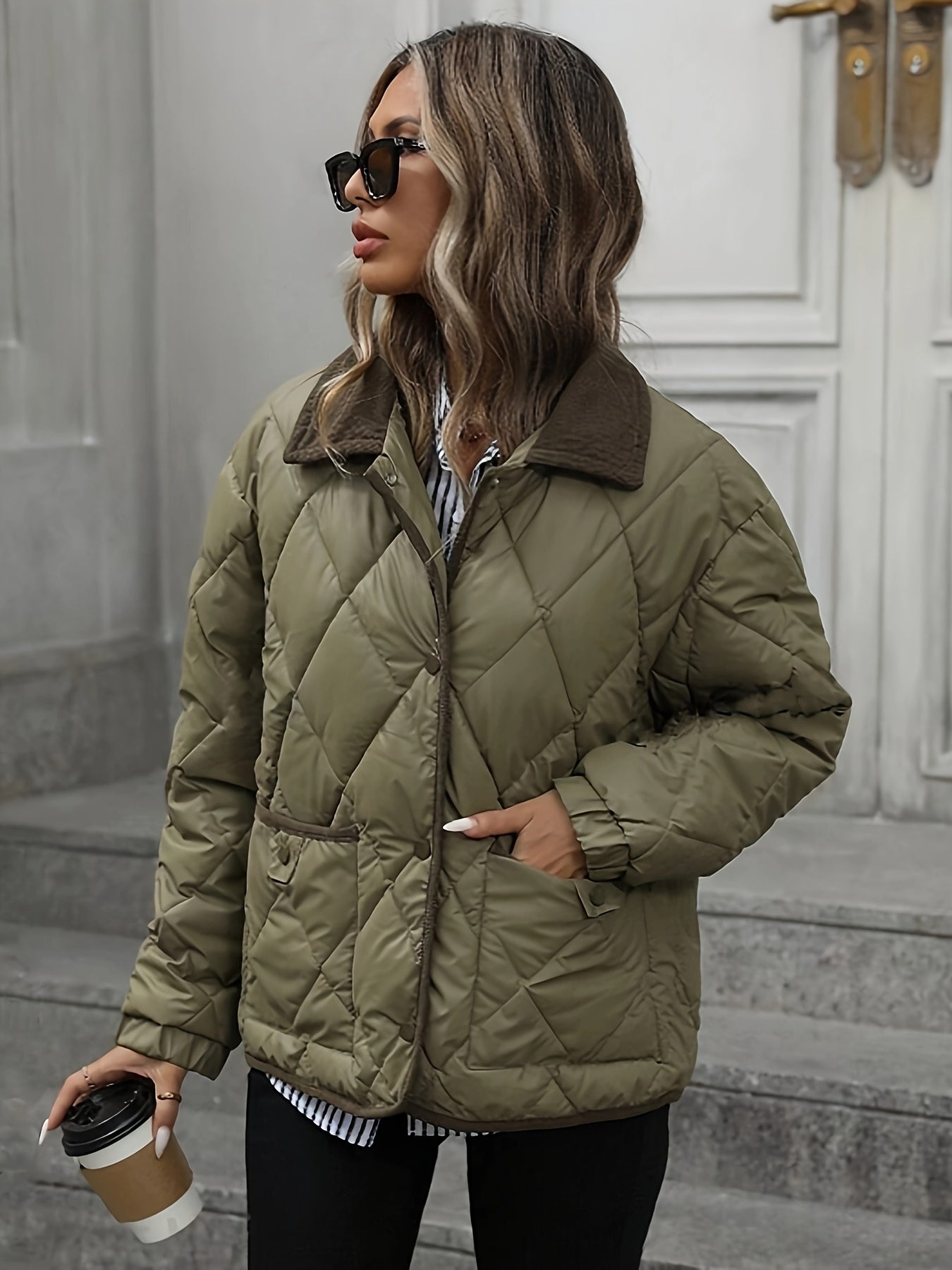 Stylish Women's Mid-Length Jacket | Windproof & Trendy Spring Coat - Perfect for Every Occasion