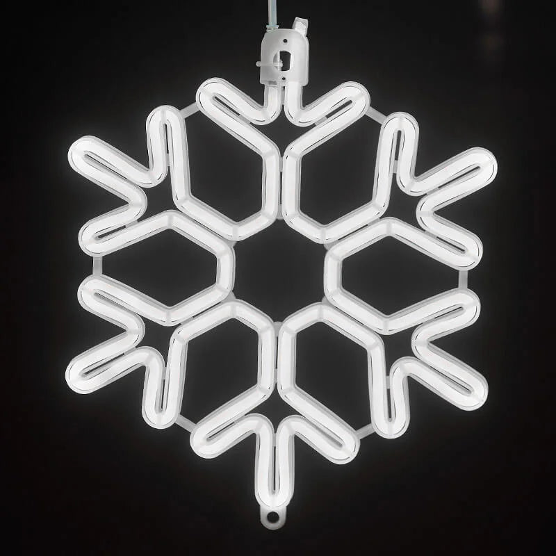 SnowGlow – Frozen Snowflake LED Lights for Winter Elegance