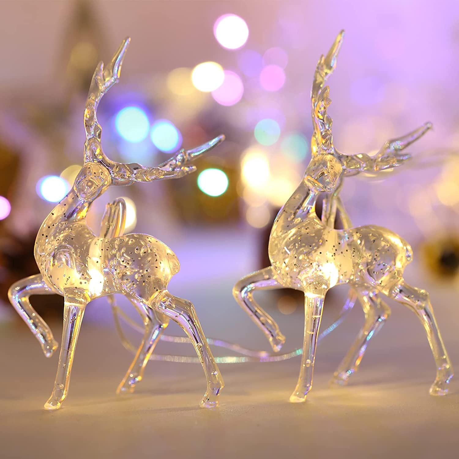 ReindeerGlow 1.5M LED Christmas Reindeer Light – Perfect for Festive Celebrations and Christmas Spirit