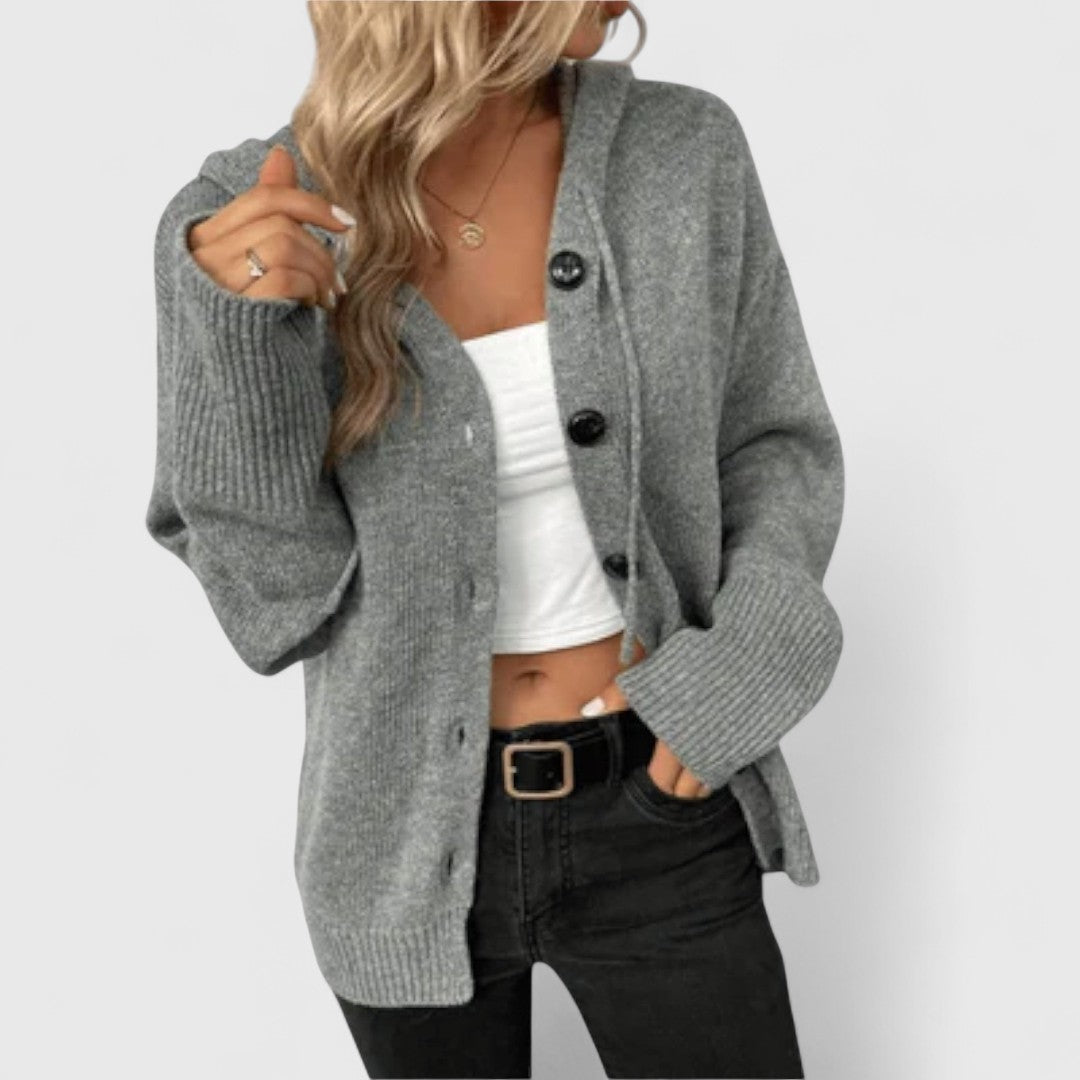 Brittan - Cozy and Comfortable Long Sleeve Knit Sweater