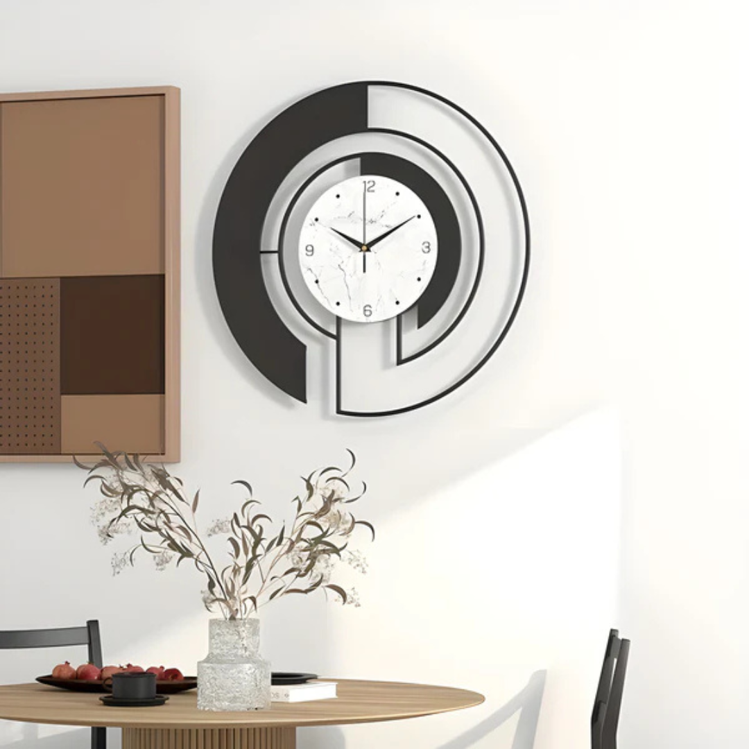 Arc - Elegant and Sleek Wall Clock for a Modern Interior
