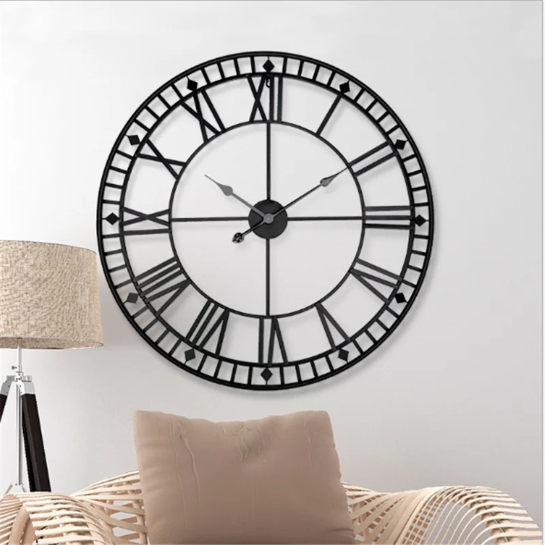 Epohi Retro Wall Clock - Stylish Clock for the Living Room
