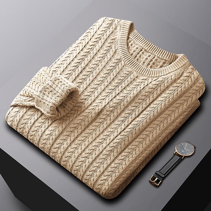 Matteo Legacy Wool Knit Sweater - Guaranteed Style and Comfort