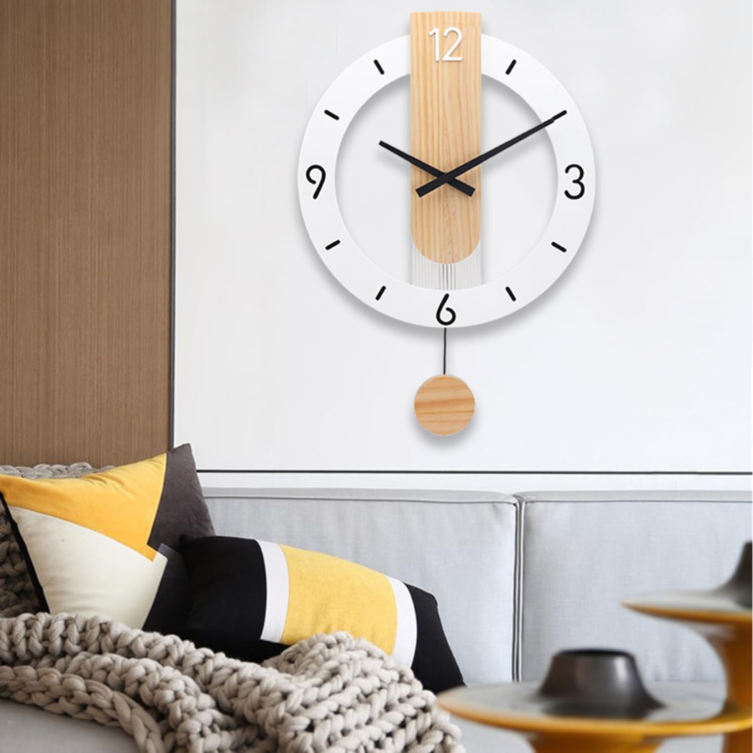 Ritma - Stylish Large Wall Clock for an Elegant Living Room