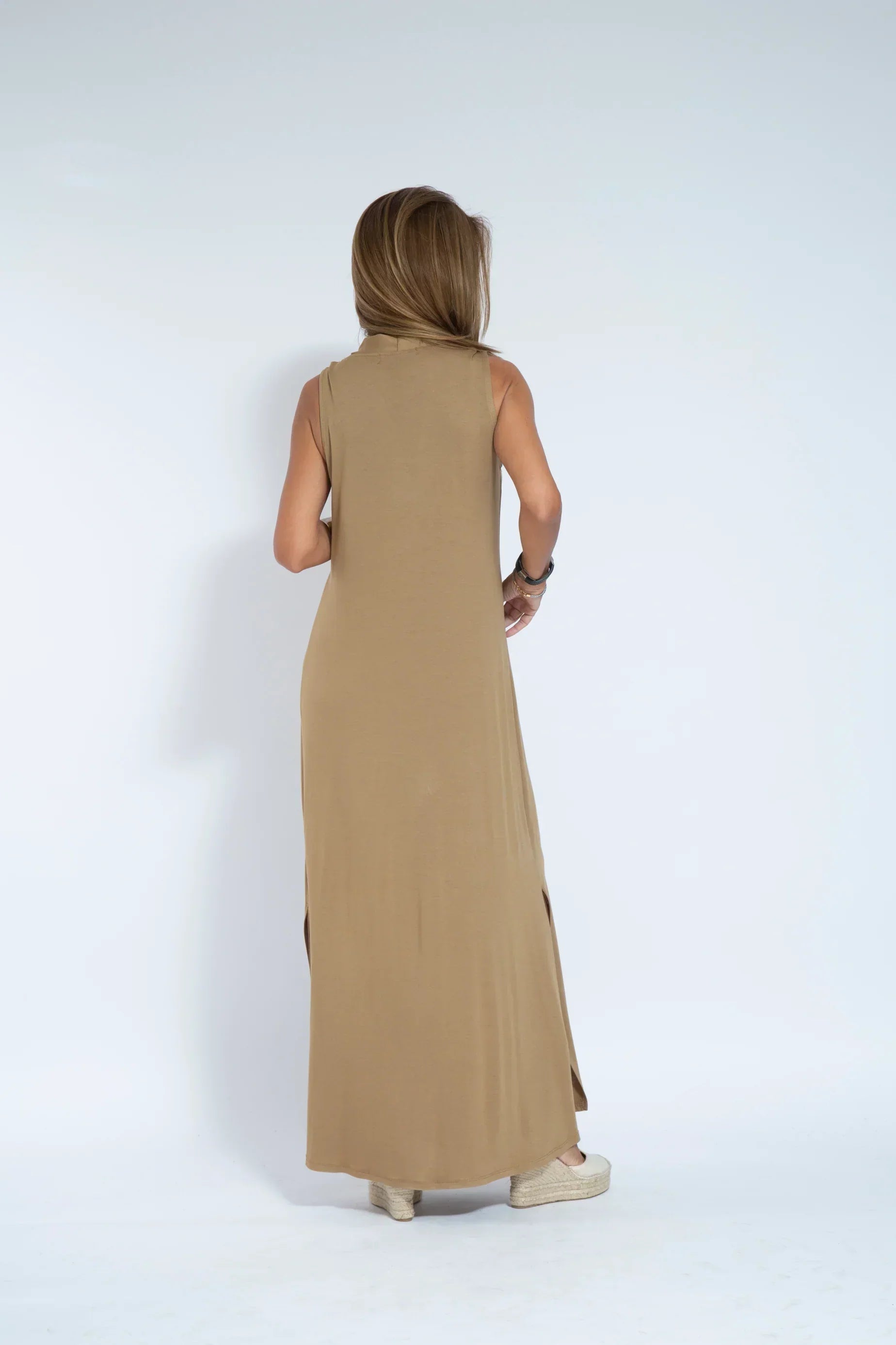 Carmela | Elegant Maxi Dress with Matching Cardigan