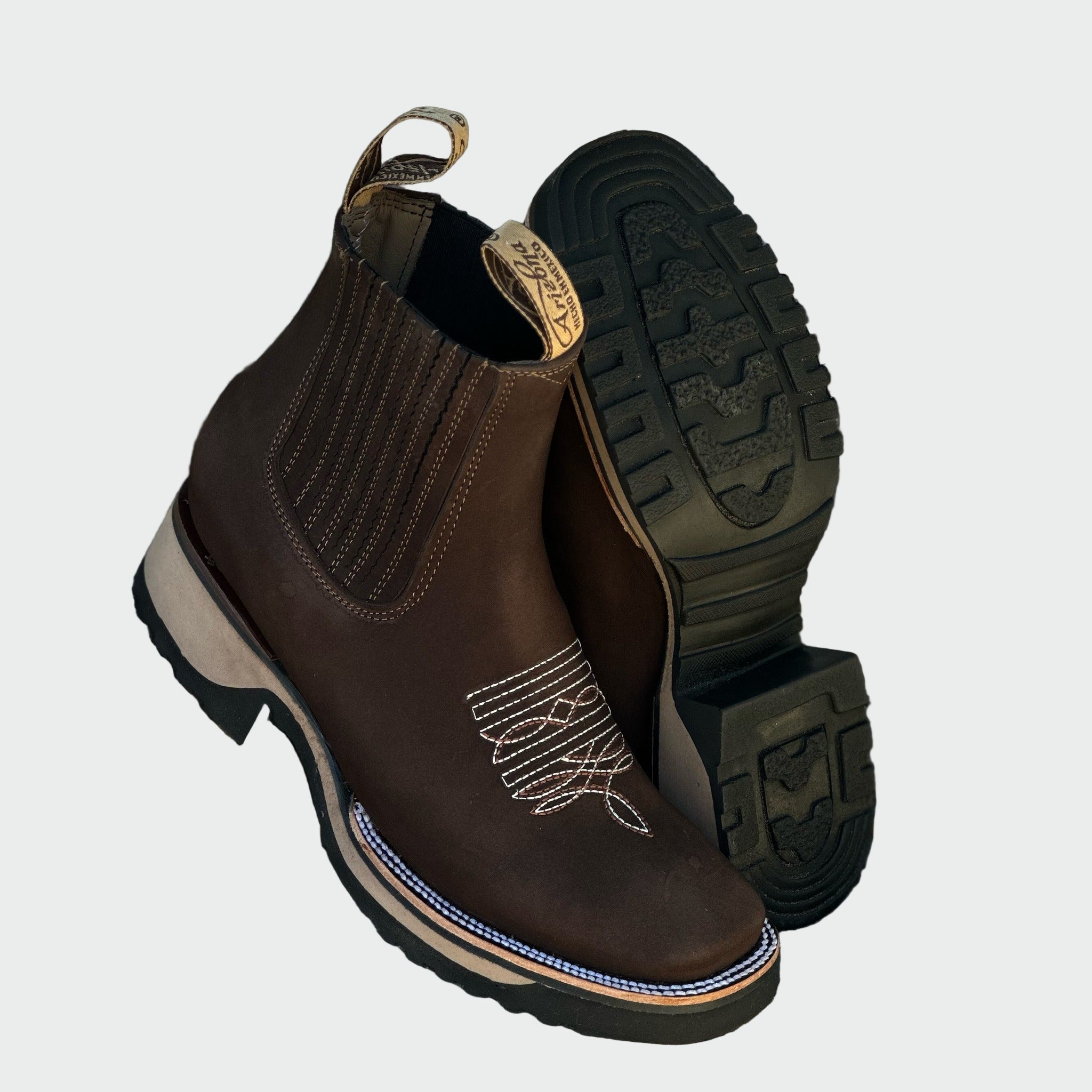 Stylish Modern Leather Cowboy Shoes