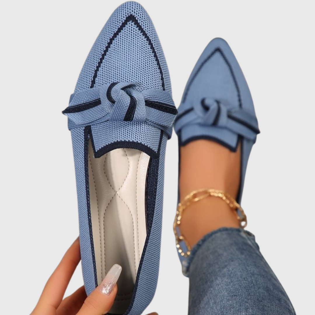 Milena - All-Day Comfort Knotted Loafers for Effortless Style