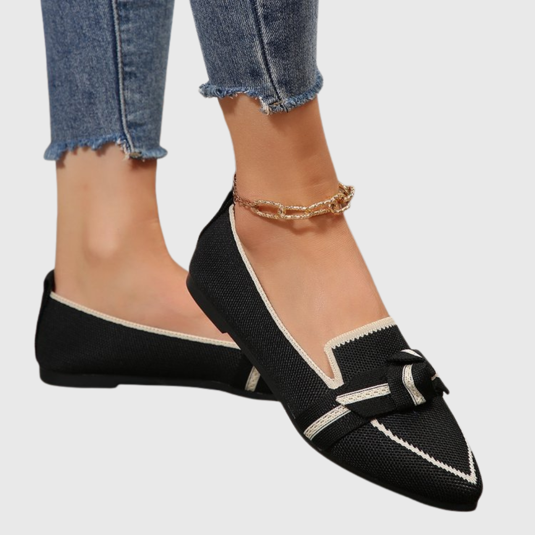 Milena - All-Day Comfort Knotted Loafers for Effortless Style