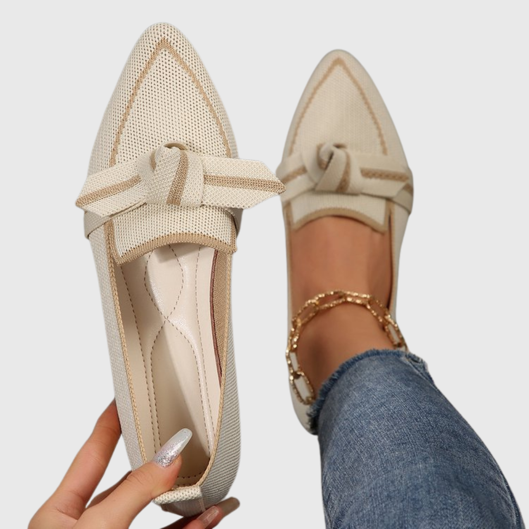 Milena - All-Day Comfort Knotted Loafers for Effortless Style