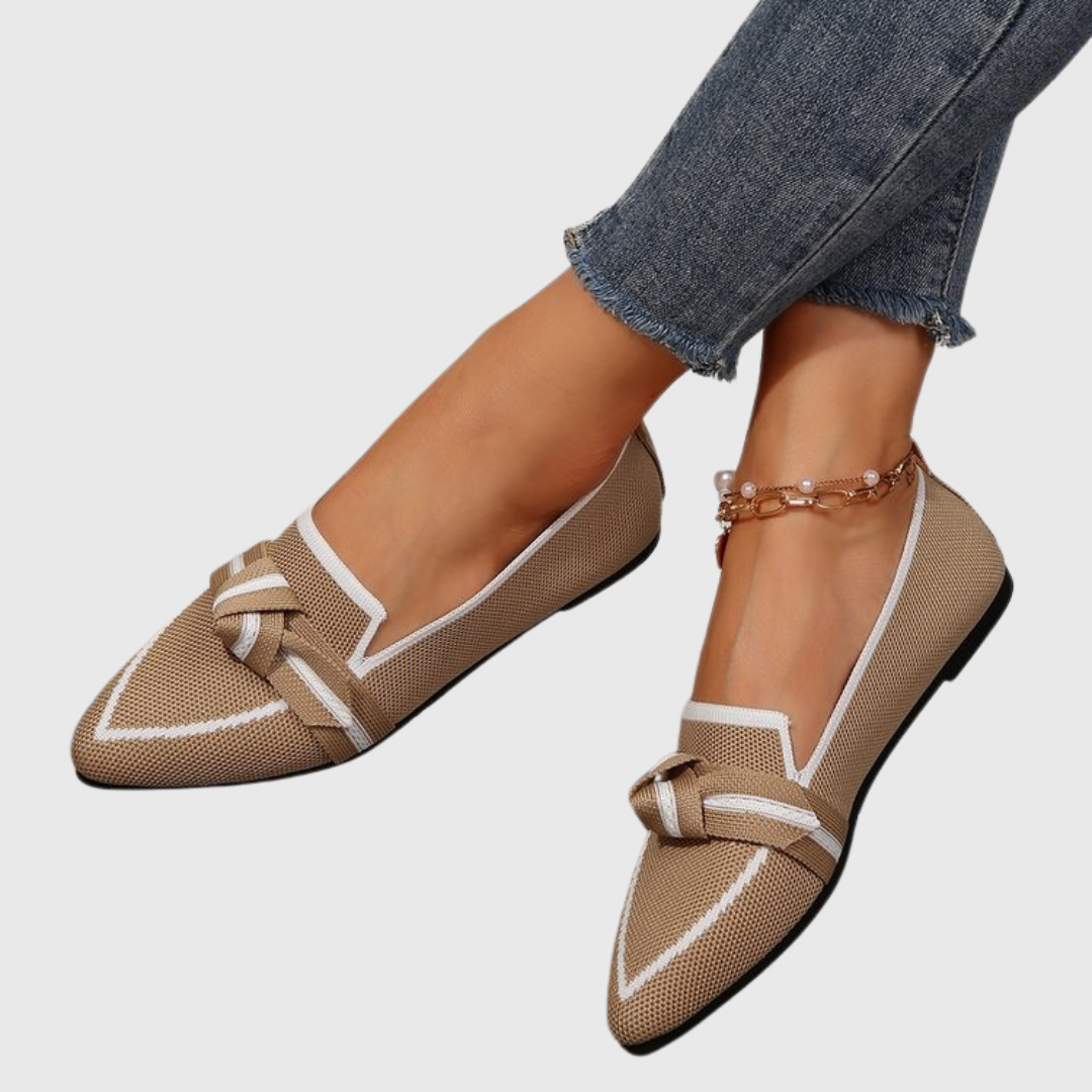 Mirella - All-Day Comfort Bow Loafers