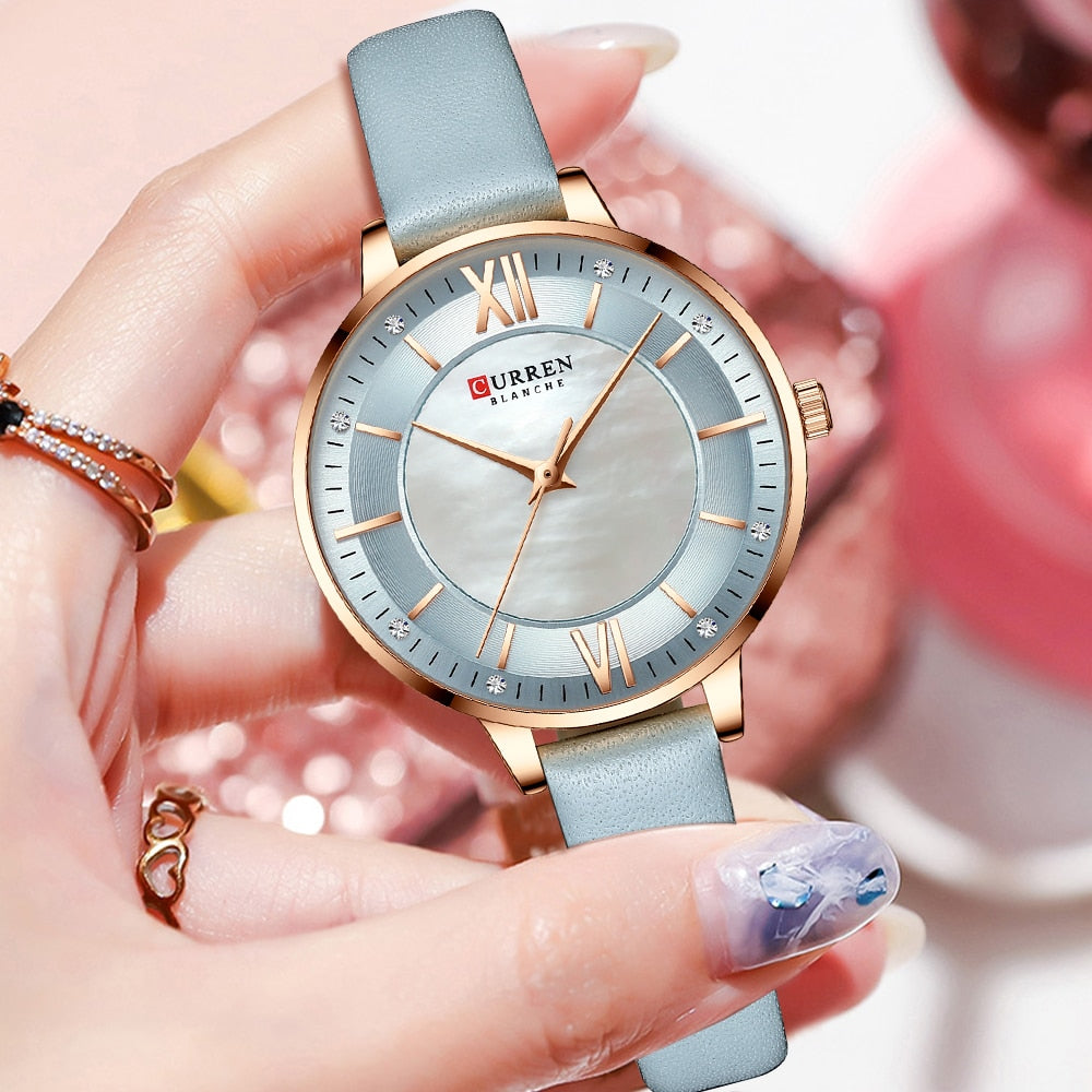 Ladies' Elegant Quartz Watch - Stylish and Sophisticated Timepiece
