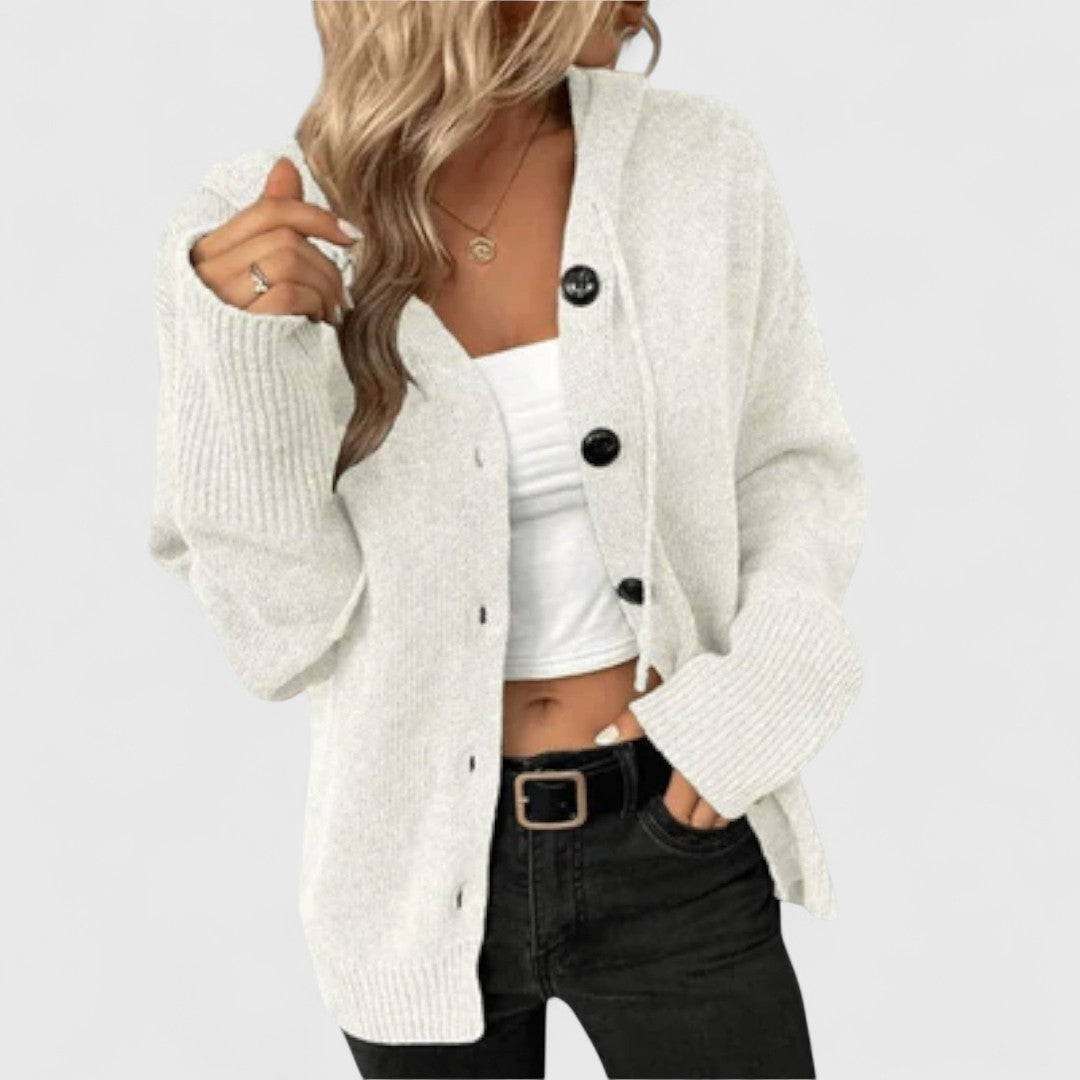 Brittan - Cozy and Comfortable Long Sleeve Knit Sweater