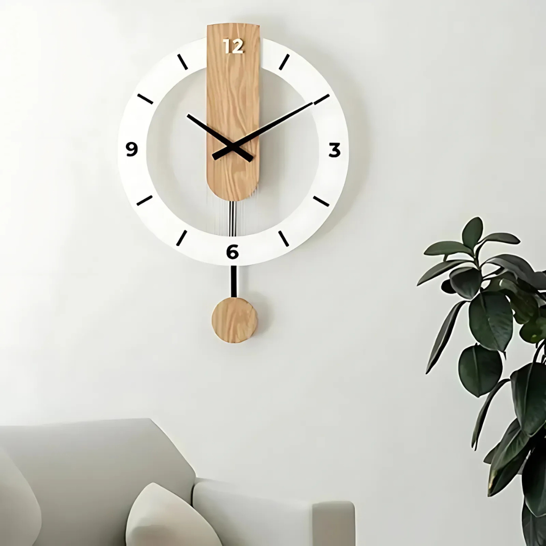 Ritma - Stylish Large Wall Clock for an Elegant Living Room