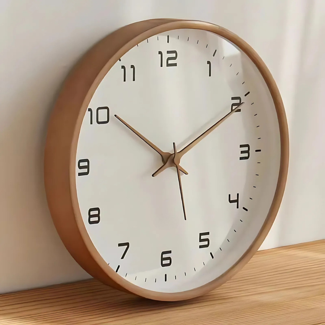 Woodland - Elegant Wooden Wall Clock for Stylish Interior Decor