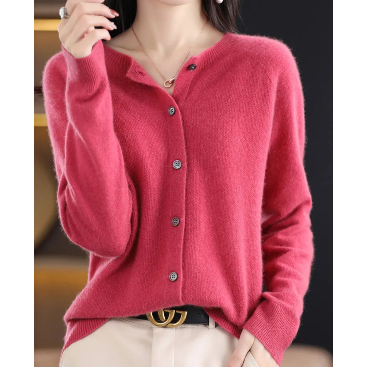 Cozy Women's Cardigan — Soft, Warm & Plush