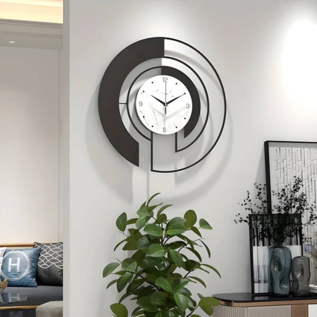 Arc - Elegant and Sleek Wall Clock for a Modern Interior