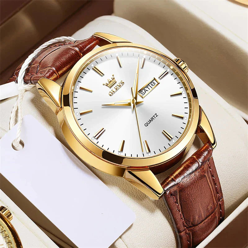 Luxury Business Leather Watch for a Elegant and Stylish Appearance