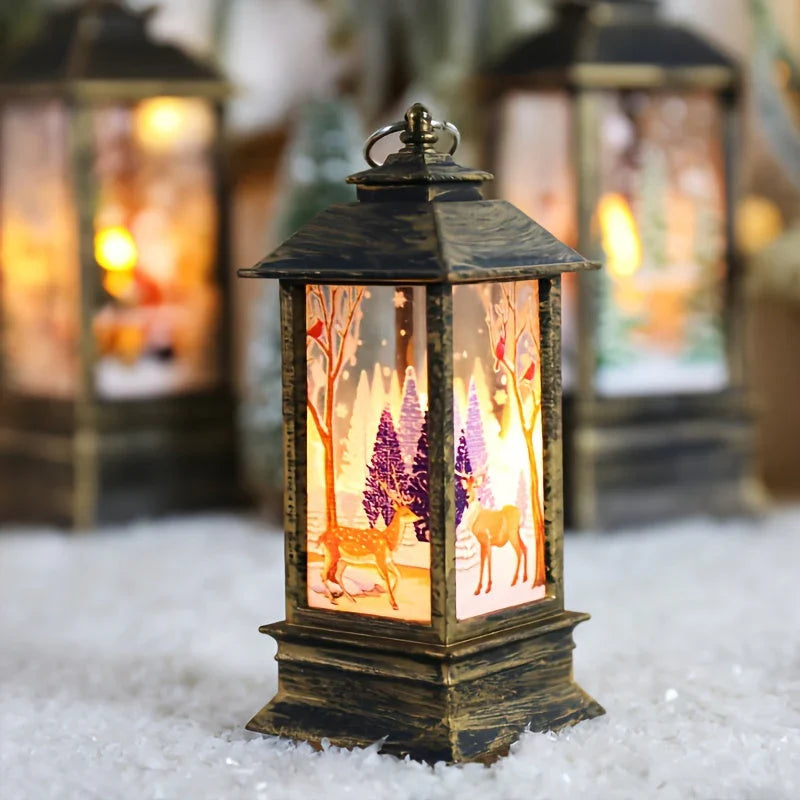 FrostLight - Charming Miniature Christmas Lights with Glass Cover for Stunning Winter Scenes