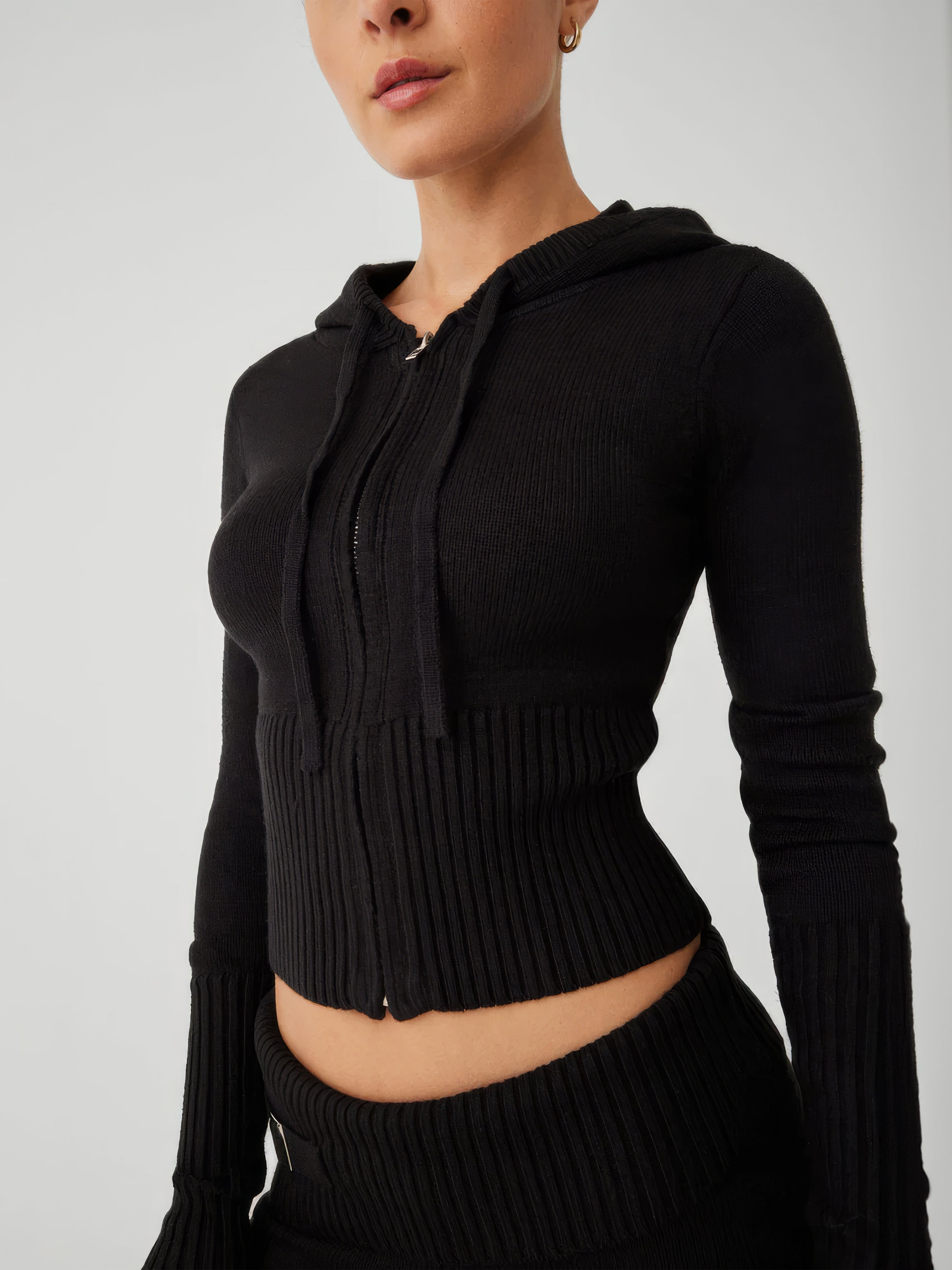 Luxurious Knit Winter Set for a Coordinated and Chic Look