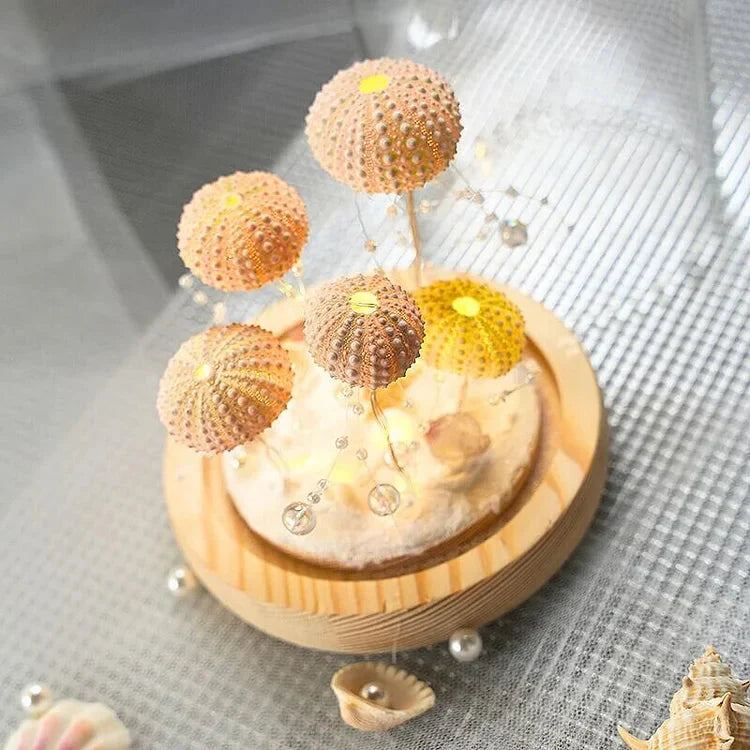 Creative DIY Sea Urchin Night Light for Enchanting Illumination