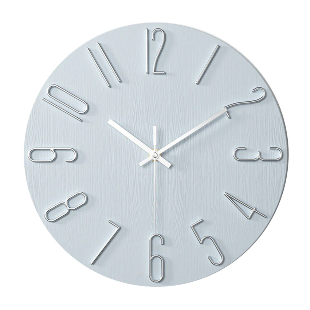 Noble - Slim and stylish wall clock perfect for the living room