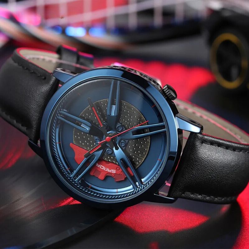 Quartz button watch - Sophisticated elegance and practical functionality