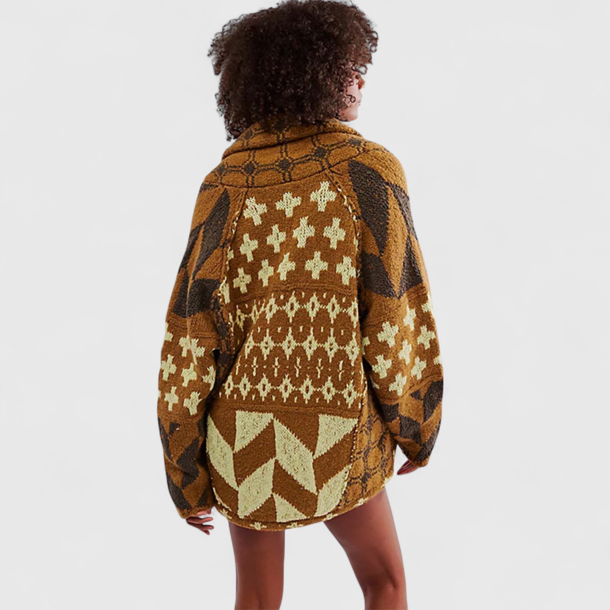 Edith - Elegant Long Sleeve Cardigan for a Comfortable and Sophisticated Look