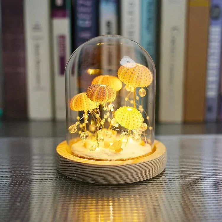 Creative DIY Sea Urchin Night Light for Enchanting Illumination
