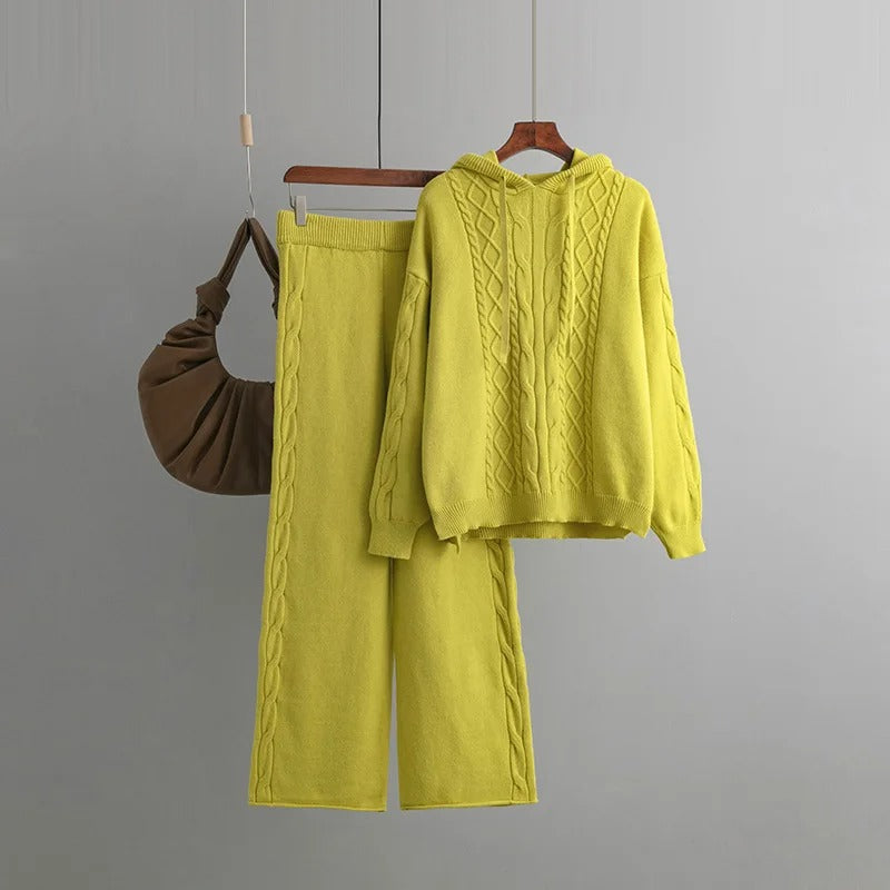 Roma™ - Ultra-Comfortable Oversized Knit Tracksuit Set