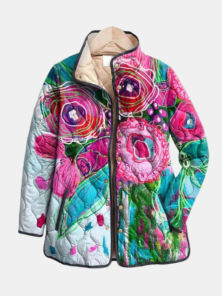 Arianne | Sophisticated Floral-Patterned Jacket