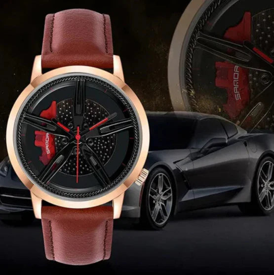 Quartz button watch - Sophisticated elegance and practical functionality