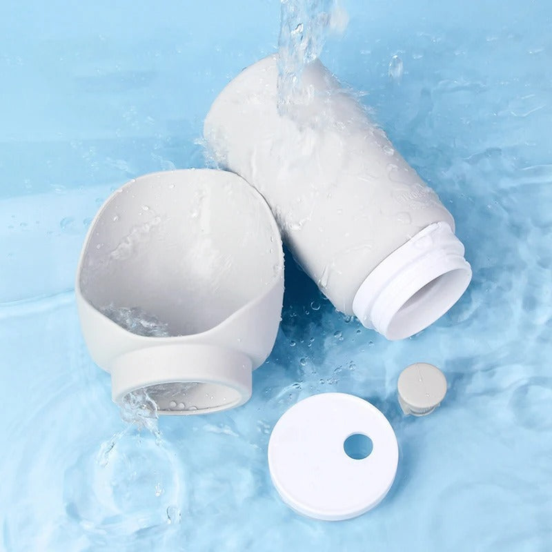 Eco-friendly and convenient foldable water bottle for on the go