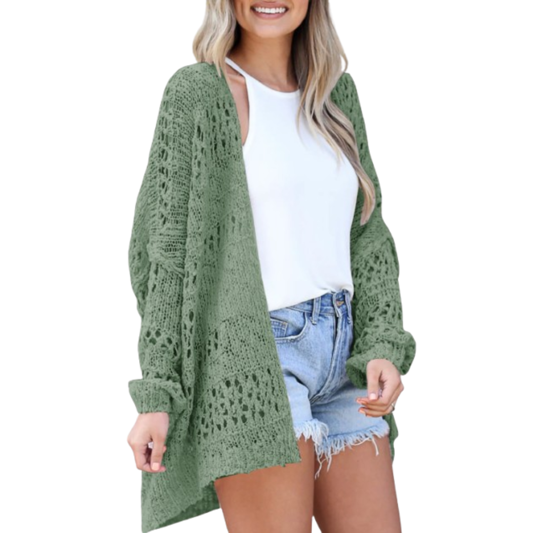 Lightweight Oversized Boho Summer Cardigan – Effortless, Airy Layering for Warm Weather